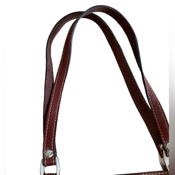 Handmade Mexican Brown Leather Satchel Bag - Picture 8 of 15